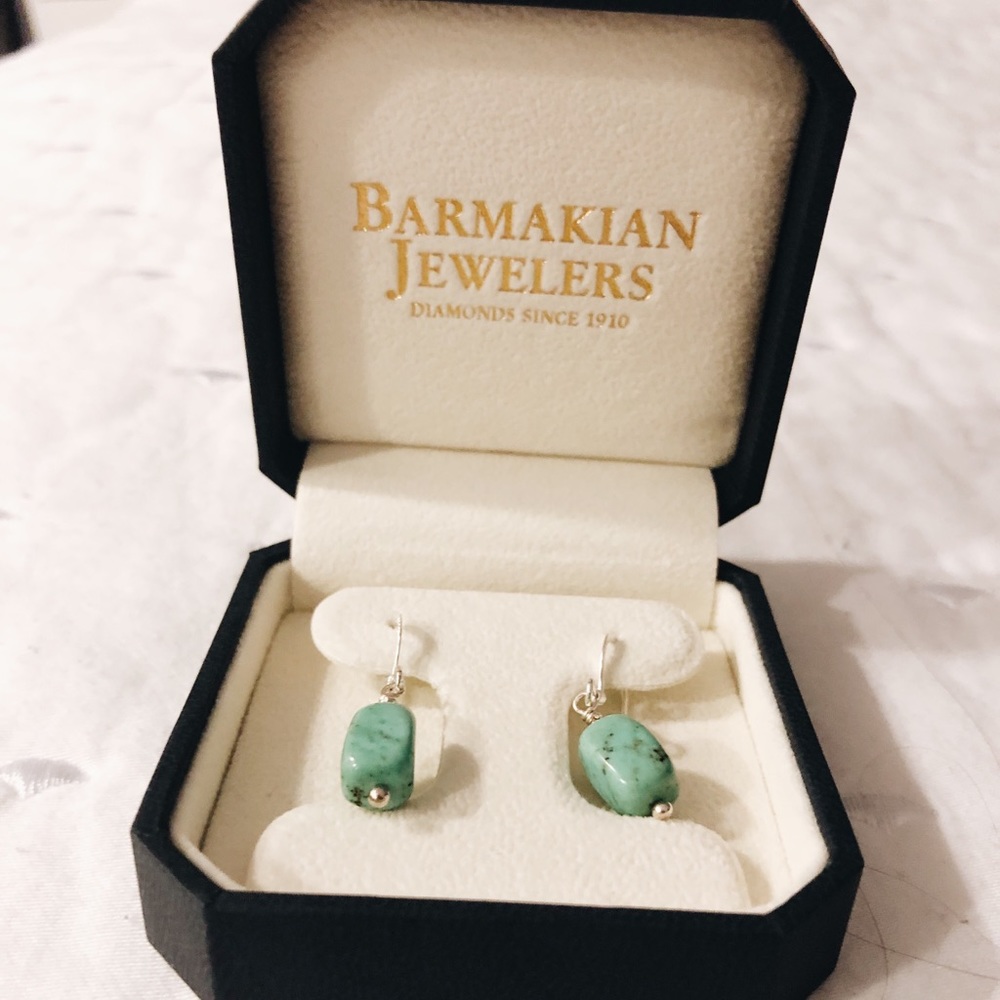 real silver earrings - NEVER WORN